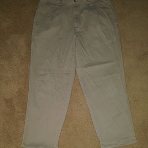 Gap Relaxed Pleated Khakis 36x30